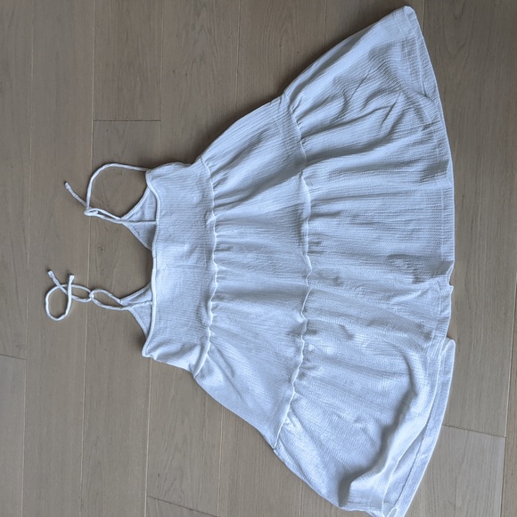 H&M white summer dress. Size small. - Picture 3 of 9